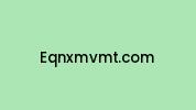 Eqnxmvmt.com Coupon Codes
