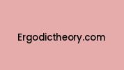 Ergodictheory.com Coupon Codes