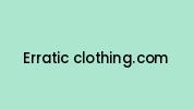 Erratic-clothing.com Coupon Codes
