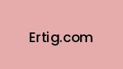 Ertig.com Coupon Codes