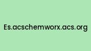 Es.acschemworx.acs.org Coupon Codes