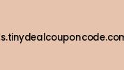 Es.tinydealcouponcode.com Coupon Codes