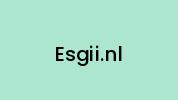 Esgii.nl Coupon Codes