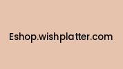Eshop.wishplatter.com Coupon Codes