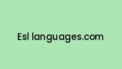 Esl-languages.com Coupon Codes