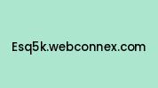 Esq5k.webconnex.com Coupon Codes