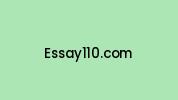 Essay110.com Coupon Codes
