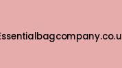 Essentialbagcompany.co.uk Coupon Codes