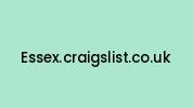 Essex.craigslist.co.uk Coupon Codes