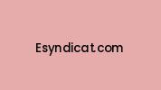 Esyndicat.com Coupon Codes