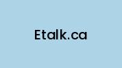 Etalk.ca Coupon Codes