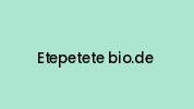 Etepetete-bio.de Coupon Codes