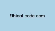 Ethical-code.com Coupon Codes