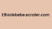 Ethiotebebe.ecrater.com Coupon Codes