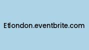 Etlondon.eventbrite.com Coupon Codes
