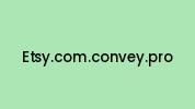 Etsy.com.convey.pro Coupon Codes