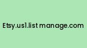 Etsy.us1.list-manage.com Coupon Codes