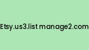 Etsy.us3.list-manage2.com Coupon Codes