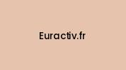Euractiv.fr Coupon Codes