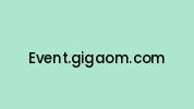 Event.gigaom.com Coupon Codes