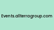 Events.allterragroup.com Coupon Codes