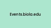 Events.biola.edu Coupon Codes