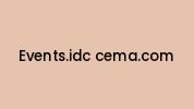 Events.idc-cema.com Coupon Codes