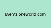 Events.oneworld.com Coupon Codes
