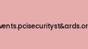 Events.pcisecuritystandards.org Coupon Codes