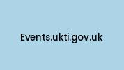 Events.ukti.gov.uk Coupon Codes