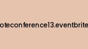 Evernoteconference13.eventbrite.com Coupon Codes