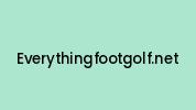 Everythingfootgolf.net Coupon Codes