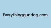 Everythinggundog.com Coupon Codes