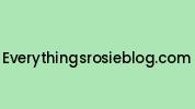 Everythingsrosieblog.com Coupon Codes