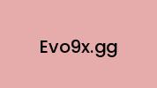Evo9x.gg Coupon Codes