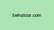 Ewhatcar.com Coupon Codes