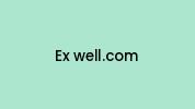 Ex-well.com Coupon Codes