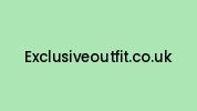 Exclusiveoutfit.co.uk Coupon Codes