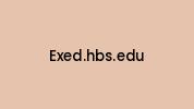 Exed.hbs.edu Coupon Codes