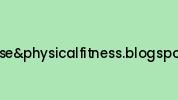 Exerciseandphysicalfitness.blogspot.com Coupon Codes