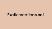 Exoticcreations.net Coupon Codes