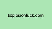 Explosionluck.com Coupon Codes