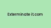 Exterminate-it.com Coupon Codes