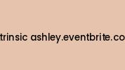 Extrinsic-ashley.eventbrite.com Coupon Codes