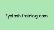 Eyelash-training.com Coupon Codes