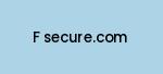 f-secure.com Coupon Codes