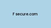 F-secure.com Coupon Codes