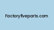 Factoryfiveparts.com Coupon Codes
