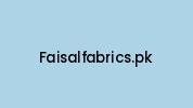 Faisalfabrics.pk Coupon Codes