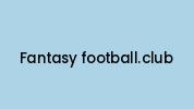 Fantasy-football.club Coupon Codes